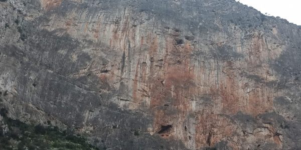 Site d’escalade Los Vados en Andalousie, secteurs Tajo de la virgen